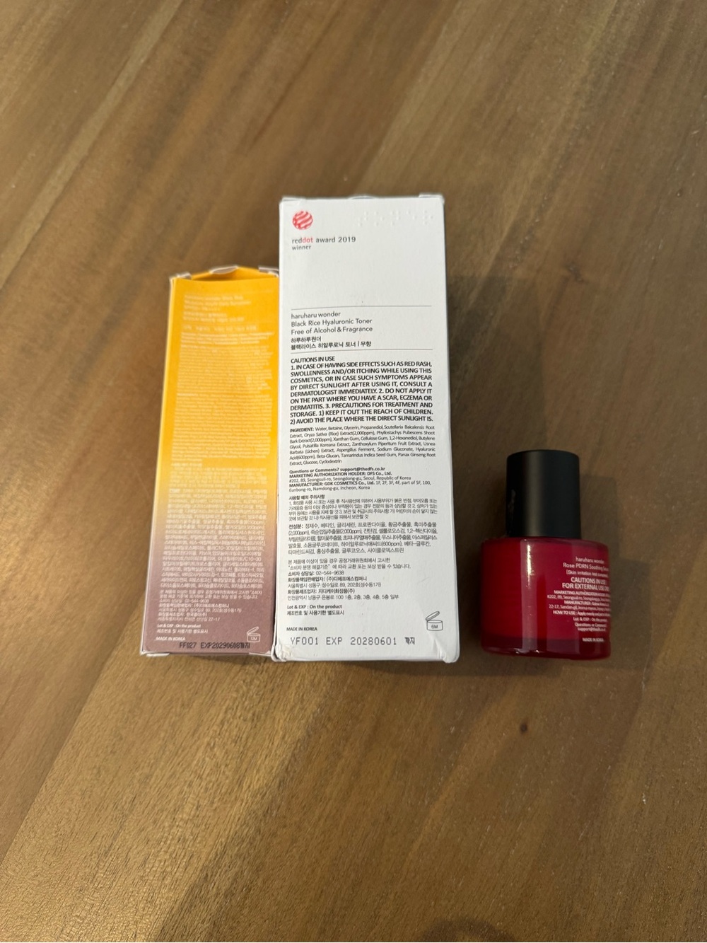 haruharu wonder Serum, Toner, Sunscreen - Picture 2 of 4